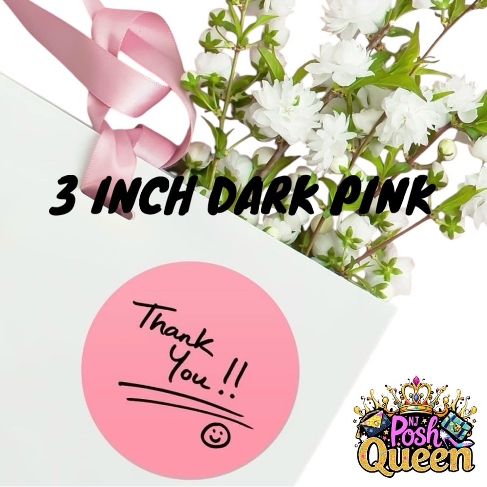 50 CUSTOM 3” INCH ROUND THANK YOU STICKERS 🌻 - Picture 9 of 13